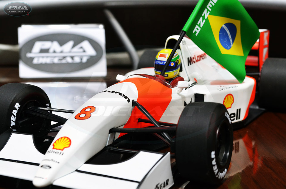 AYRTON SENNA 1993 MCLAREN MP4/8 1:18